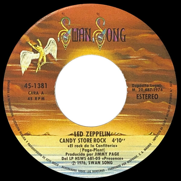 Single <br>Spain (SS45-1381) <br>Candy Store Rock / Royal Orleans - Image 3