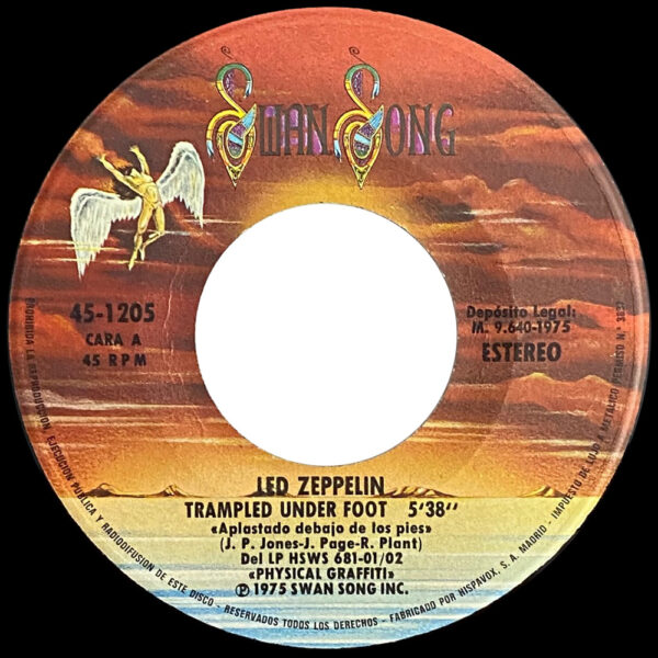 Single <br>Spain (SS45-1205) <br>Trampled Under Foot / Black Country Woman (#1) - Image 3