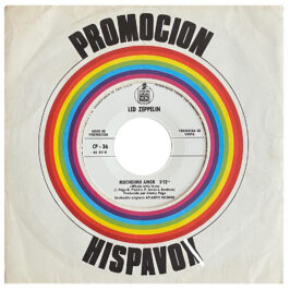 Single <br>Spain (CP-36) <br>Whole Lotta Love / Leaving On a Jet Plane (Promo)