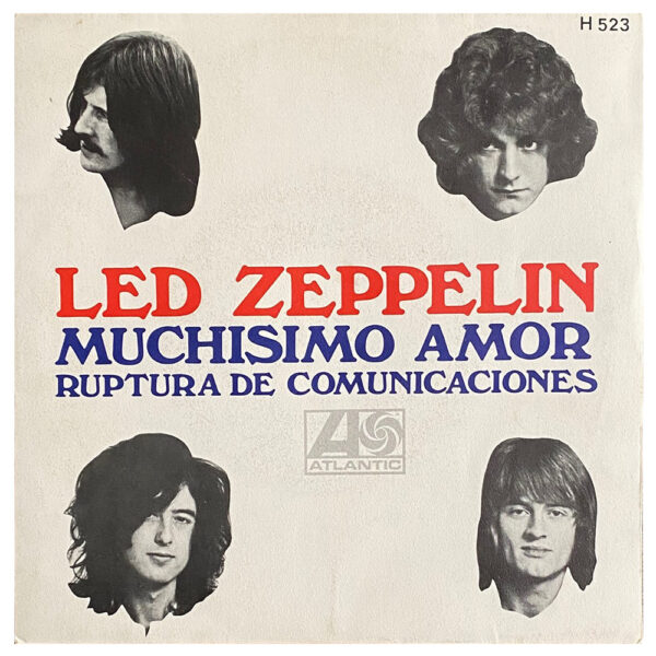 Single <br>Spain (H-523) <br>Whole Lotta Love / Communication Breakdown (#1)