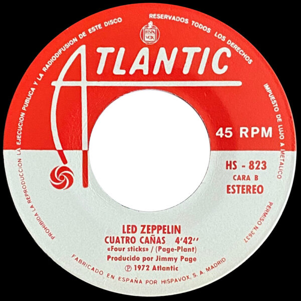 Single <br>Spain (HS-823) <br>Rock and Roll / Four Sticks - Image 4