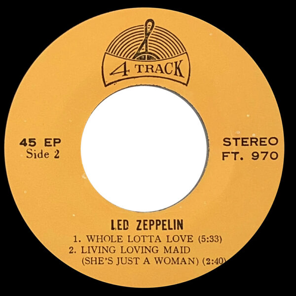 Single <br>Thailand (FT. 970) <br>Black Dog / Rock and Roll / Whole Lotta Love / Living Loving Maid (#3) - Image 3