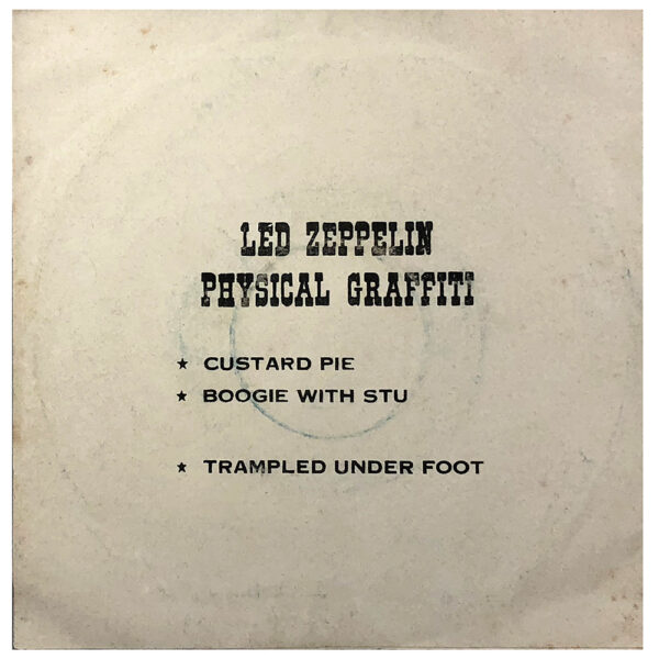 Single <br>Thailand (TKR278) <br>Custard Pie / Boogie With Stu / Trampled Under Foot - Image 2