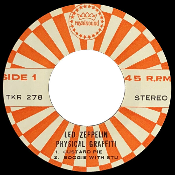 Single <br>Thailand (TKR278) <br>Custard Pie / Boogie With Stu / Trampled Under Foot - Image 4
