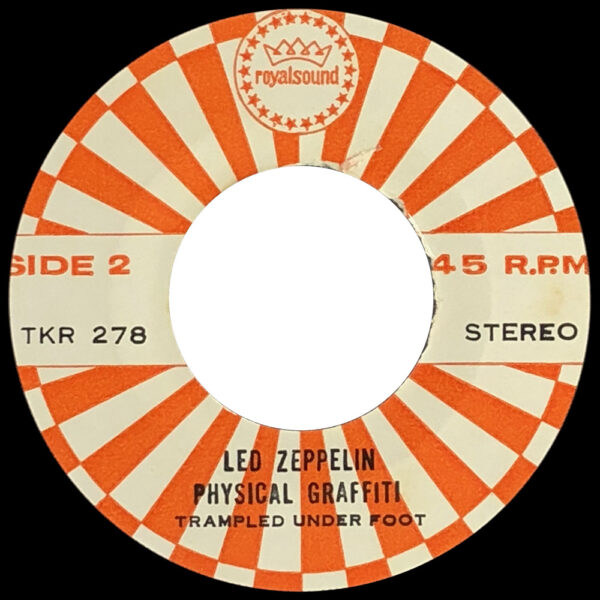 Single <br>Thailand (TKR278) <br>Custard Pie / Boogie With Stu / Trampled Under Foot - Image 3