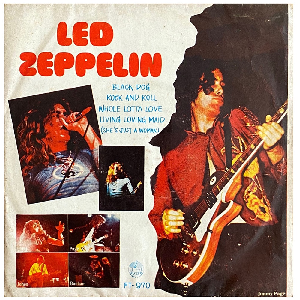 Single <br>Thailand (FT. 970) <br>Black Dog / Rock and Roll / Whole Lotta Love / Living Loving Maid (#2)