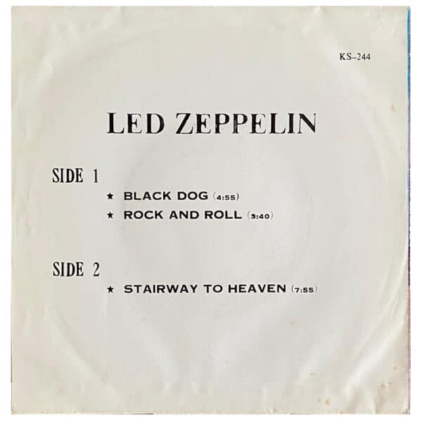 Single <br>Thailand (KS-244) <br>Black Dog / Rock and Roll / Stairway To Heaven (#3) - Image 2