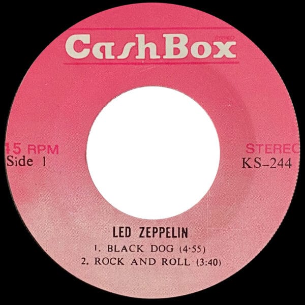 Single <br>Thailand (KS-244) <br>Black Dog / Rock and Roll / Stairway To Heaven (#3) - Image 3