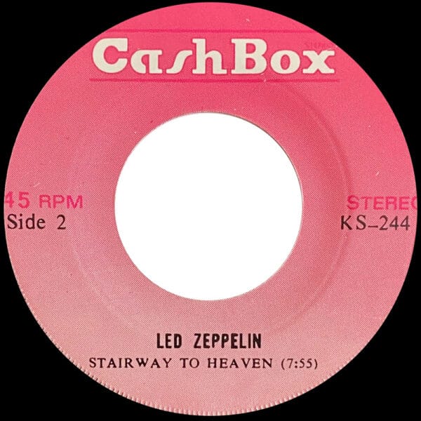 Single <br>Thailand (KS-244) <br>Black Dog / Rock and Roll / Stairway To Heaven (#3) - Image 4