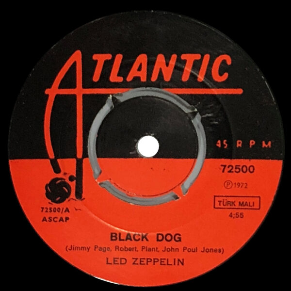 Single <br>Turkey (72500) <br>Black Dog / Misty Mountain Hop (Promo #2) - Image 3