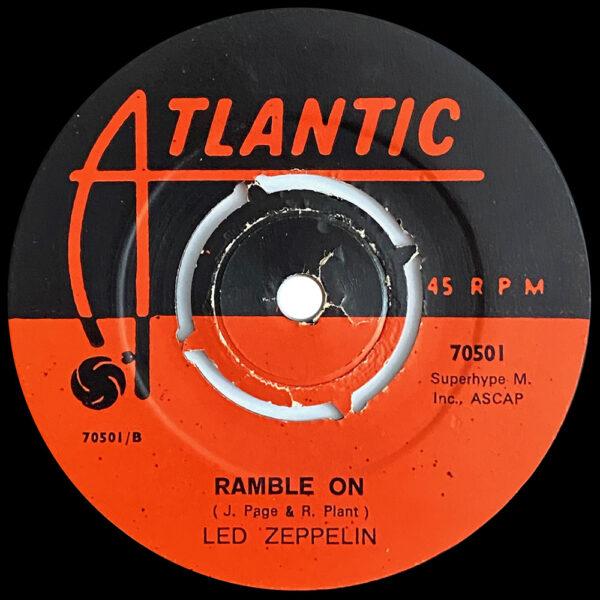 Single <br>Turkey (70501) <br>Whole Lotta Love / Ramble On - Image 4