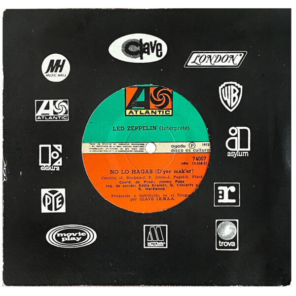 Single <br>Uruguay (74007) <br>The Crunge / D'yer Mak'er (promo) - Image 2