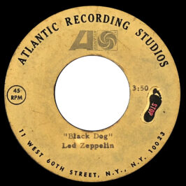 Single <br>USA (45-2849) <br>Black Dog, one-sided (Acetate #1)