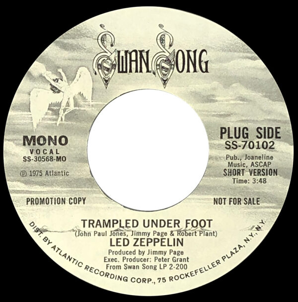 Single <br>USA (SS-70102) <br>Trampled Under Foot / Trampled Under Foot (Promo #1)