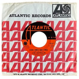 Single <br>USA (45-2613) <br>Good Times Bad Times / Communication Breakdown (#6)