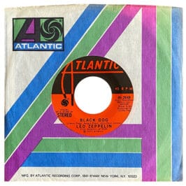 Single <br>USA (45-2849) <br>Black Dog / Misty Mountain Hop (#02)