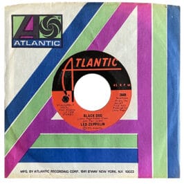 Single <br>USA (45-2849) <br>Black Dog / Misty Mountain Hop (#09)