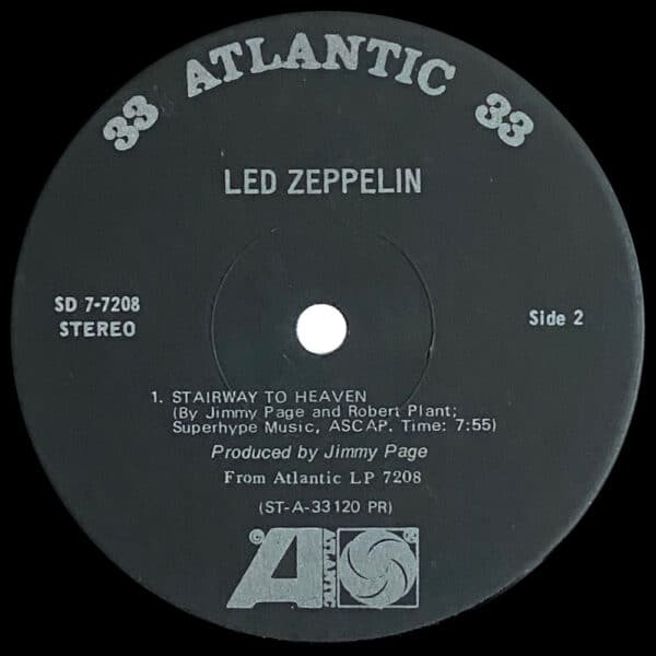Single <br>USA (LLP 771) <br>Rock and Roll / Black Dog / Stairway To Heaven (Promo) - Image 4
