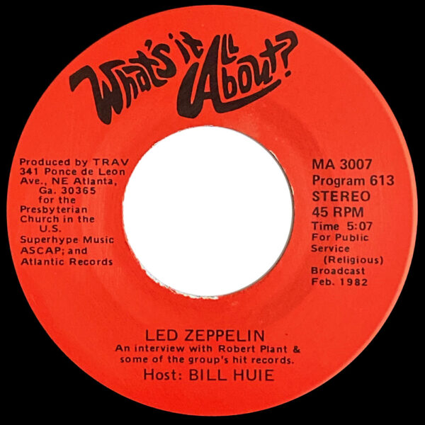 Single <br>USA (MA 3007) <br>What's It All About?