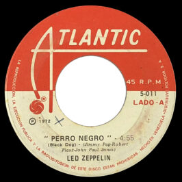 Single <br>Venezuela (5-011) <br>Black Dog / Rock and Roll (#2)