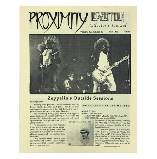 Fanzine <br>Proximity (#10)