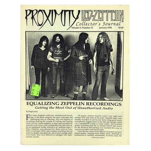 Fanzine <br>Proximity (#12)