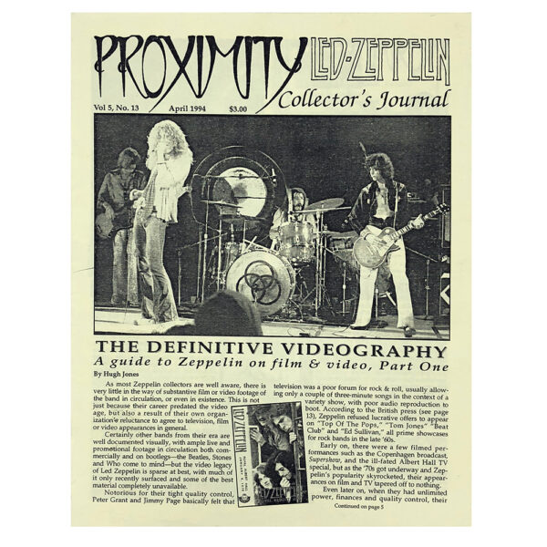 Fanzine <br>Proximity (#13)