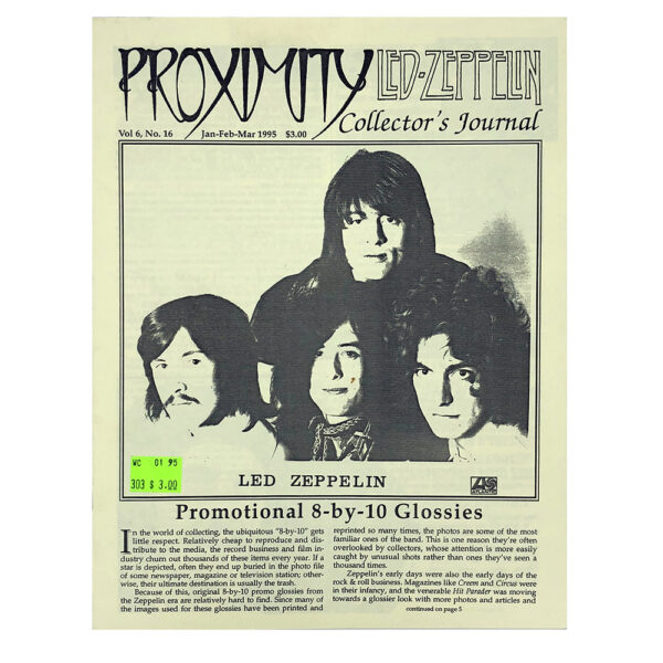 Fanzine <br>Proximity (#16)