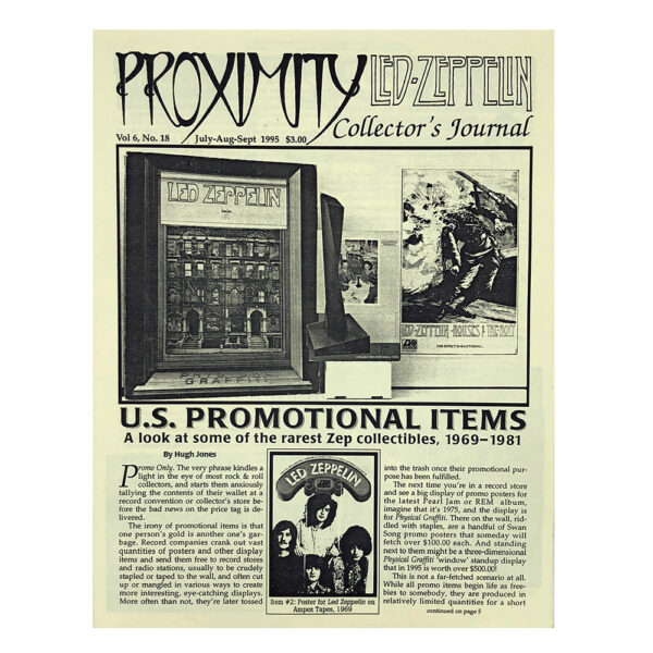 Fanzine <br>Proximity (#18)
