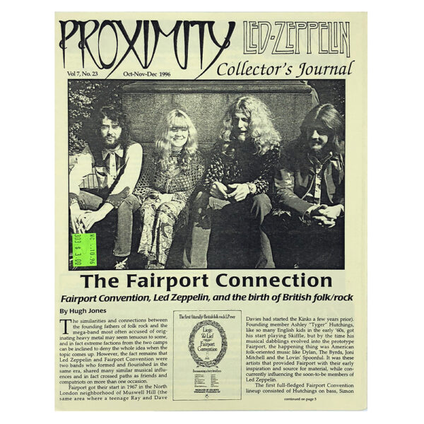 Fanzine <br>Proximity (#23)
