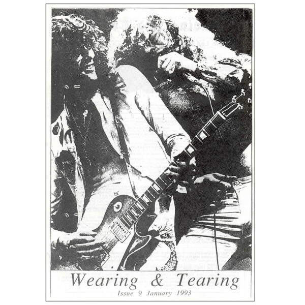 Fanzine <br>Wearing and Tearing (#09)