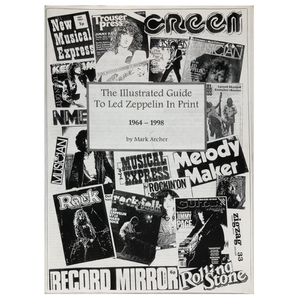 Book <br>The Illustrated Guide to Led Zeppelin in Print 1964-1998 (UK)