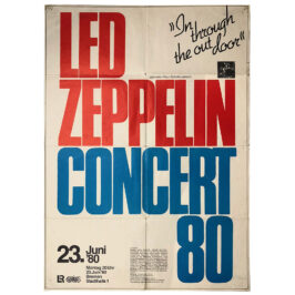 Concert Advertisement <br>1980.06.23 <br>Bremen, DE (Poster)