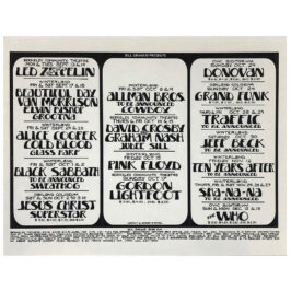 Concert Advertisement <br>1971.09.13 <br>Berkeley, CA (Handbill)