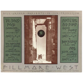 Concert Advertisement <br>1970.09.02 <br>Oakland, CA (Handbill)