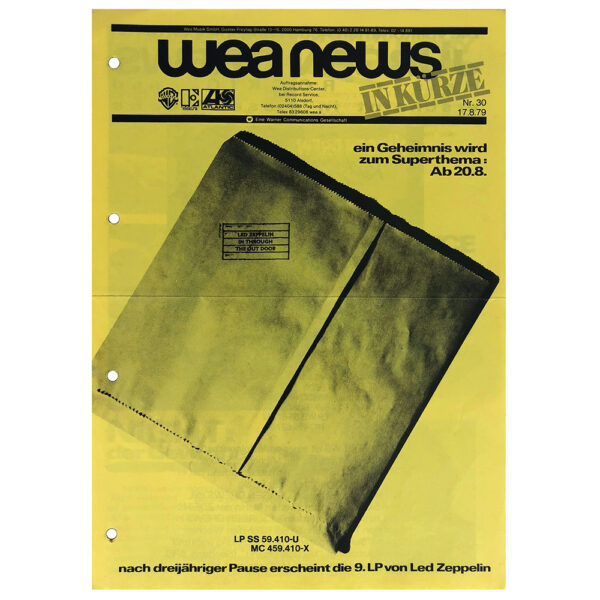 Magazine <br>WEA News (1979)