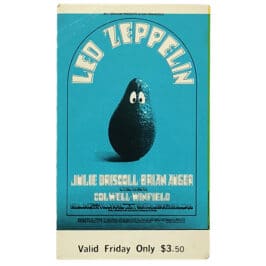 Concert Ticket <br>1969.04.25 <br>San Francisco, CA