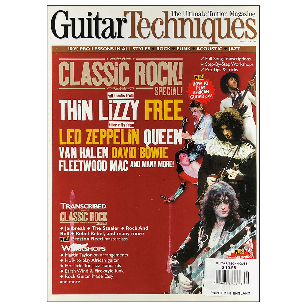 Magazine <br>Guitar Techniques (2003)