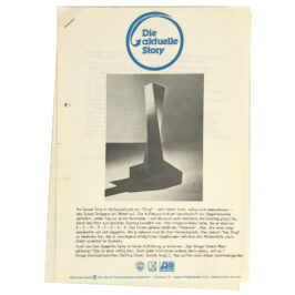 Presence (1976) <br>Press Release (Germany)