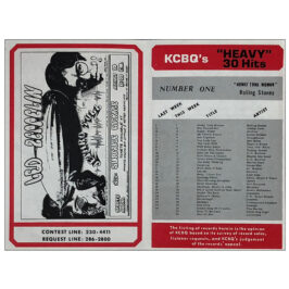 Radio Survey (1969) <br>KCBQ, San Diego (USA)