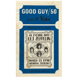 Concert Advertisement <br>1970.03.23 <br>Portland, OR (Ad)
