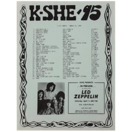 Radio Survey (1970) <br>KSHE, St. Louis (USA)