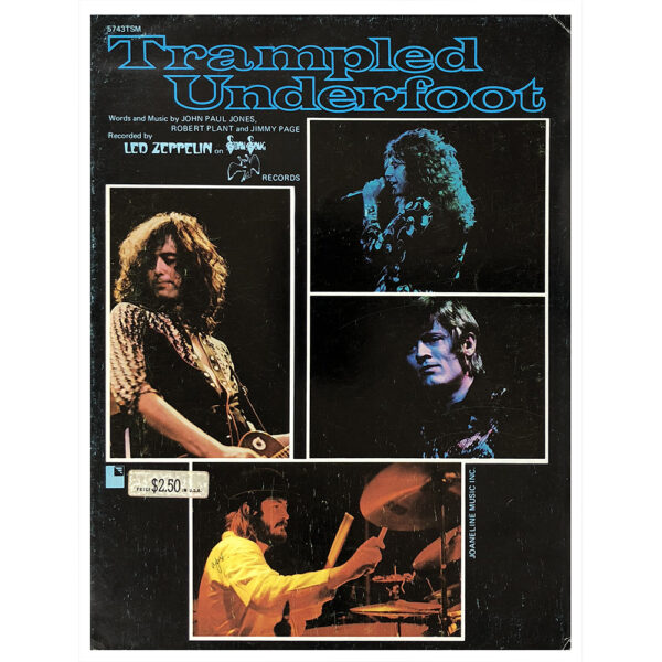 Sheet Music <br>Trampled Under Foot (USA)