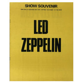 Program <br>1972-1973 <br>UK Tour