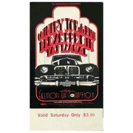 Concert Ticket <br>1969.01.11 <br>San Francisco, CA