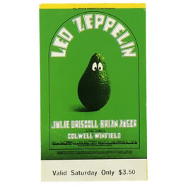 Concert Ticket <br>1969.04.26 <br>San Francisco, CA