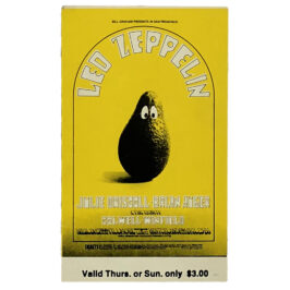 Concert Ticket <br>1969.04.27 <br>San Francisco, CA