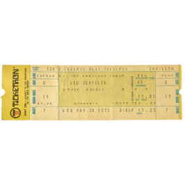 Concert Ticket <br>1973.06.03 <br>Los Angeles, CA