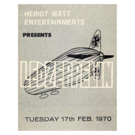 Program <br>1970.02.17 <br>Usher Hall, Edinburgh, Scotland