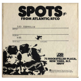 Physical Graffiti (1975) <br>Radio Spot Reel (USA)